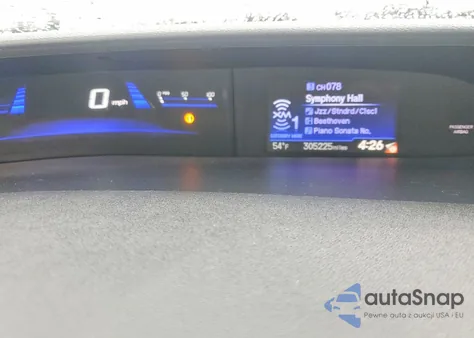 2013 Honda Civic Hybrid из США, поврежденный, VIN 19XFB4F28DE201646